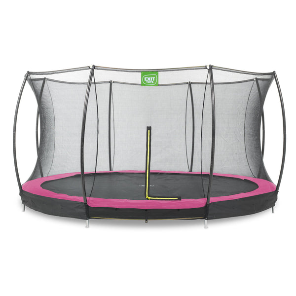 EXIT Silhouette nedgravet trampolin ø427cm