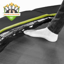 EXIT Silhouette nedgravet sportstrampolin 214x305cm - sort