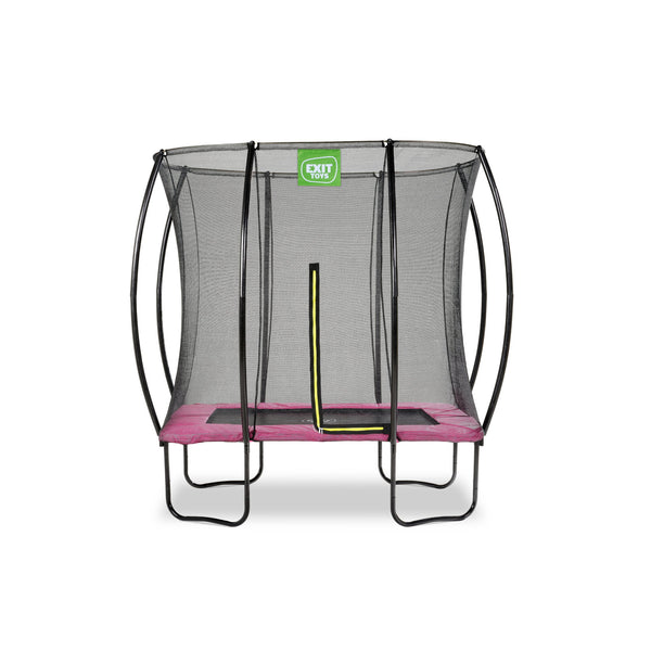 EXIT Silhouette trampolin 153x214cm - lyserød