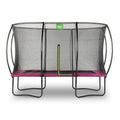 EXIT Silhouette trampolin 244x366cm - lyserød