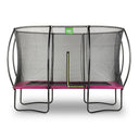 EXIT Silhouette trampolin 244x366cm - lyserød