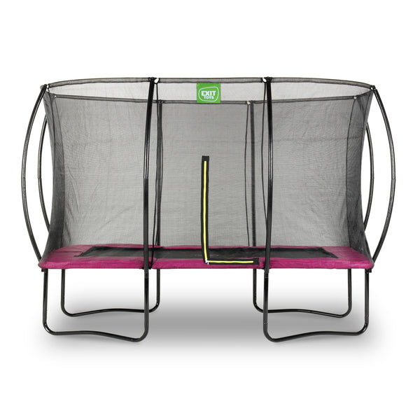 EXIT Silhouette trampolin 244x366cm - lyserød