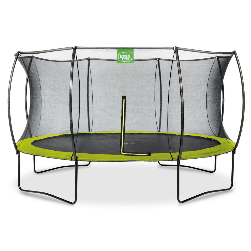EXIT Silhouette trampolin ø427cm - grøn