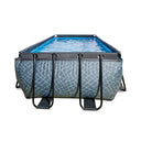 EXIT Pool 400x200x122cm med filterpumpe