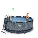 EXIT Pool ø360x122cm med filterpumpe