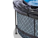 EXIT Pool ø360x122cm med skærm, sandfilter og varmepumpe