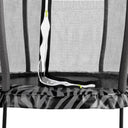 EXIT Tiggy junior trampolin med sikkerhedsnet ø140cm - sort/grå