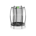 EXIT Tiggy junior trampolin med sikkerhedsnet ø140cm - sort/grå