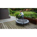 EXIT Tiggy junior trampolin med stang ø140cm - sort/grå