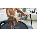 EXIT Tiggy junior trampolin med stang ø140cm - sort/grøn