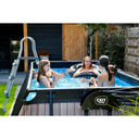 EXIT Wood pool 400x200cm med filterpumpe