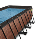 EXIT Pool 540x250x122cm med filterpumpe