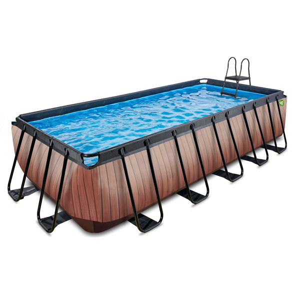 EXIT Pool 540x250x122cm med sandfilterpumpe