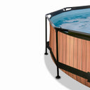 EXIT Pool ø244x76cm med skærm og filterpumpe