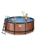 EXIT Pool ø360x122cm med filterpumpe
