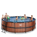 EXIT Pool ø450x122cm med filterpumpe