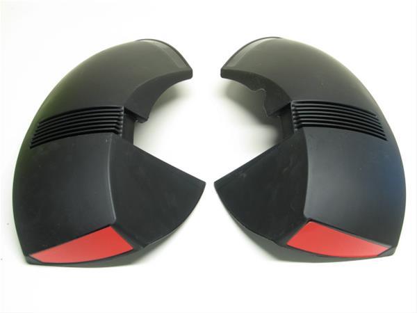 Bagskærme BERG gokart delux sort