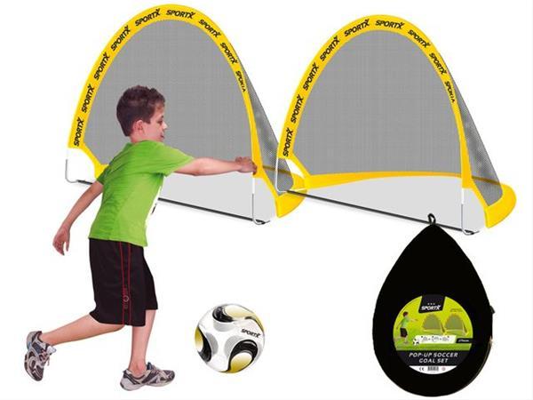Flexx pop-up fodboldmål Duopack-mini