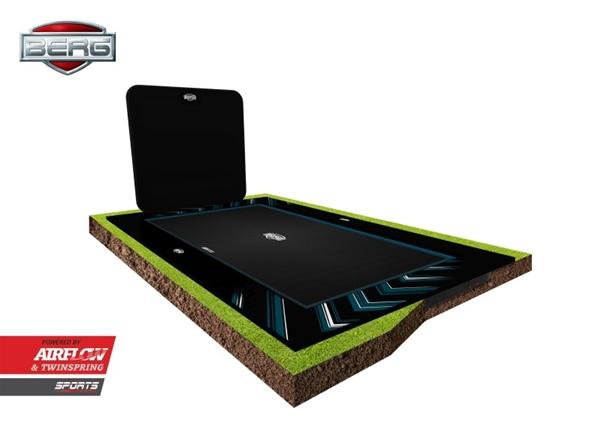 BERG Ultim Elite Flatground 500 Black + AeroWall Sport-Airflow-Pro