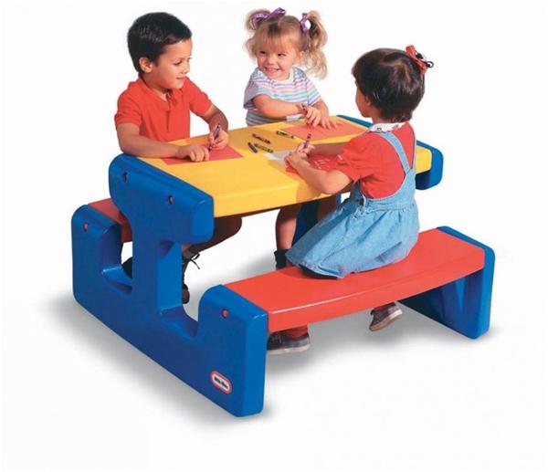 Legeredskab Little tikes picnic bord primary