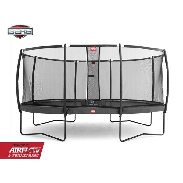 BERG Grand Champion Regular 520 grey + Safety net Deluxe