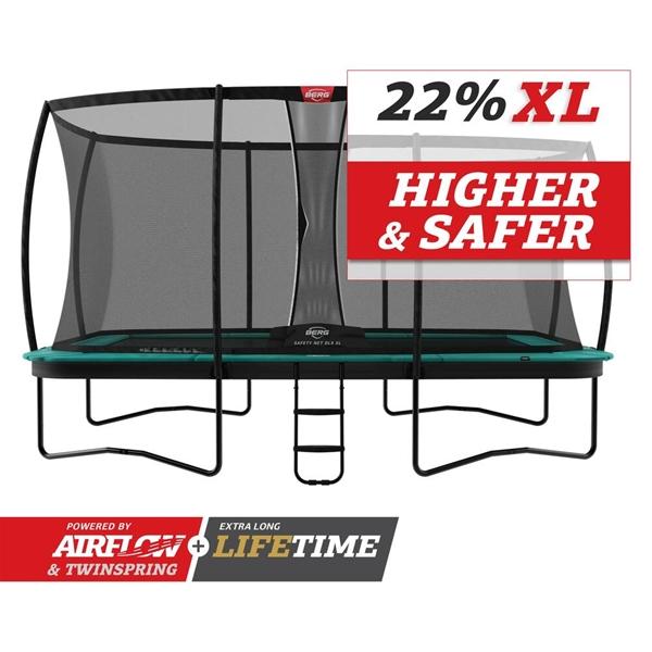 BERG Ultim Champion Regular 410 Green + Safety Net Deluxe XL (2022 model)
