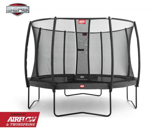 BERG Champion Regular 330 grey + Safety net Deluxe