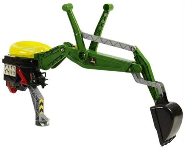 Baglæsser til rollytoys pedaltraktor grøn