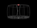 BERG Champion Inground 380 grey + Safety net Deluxe