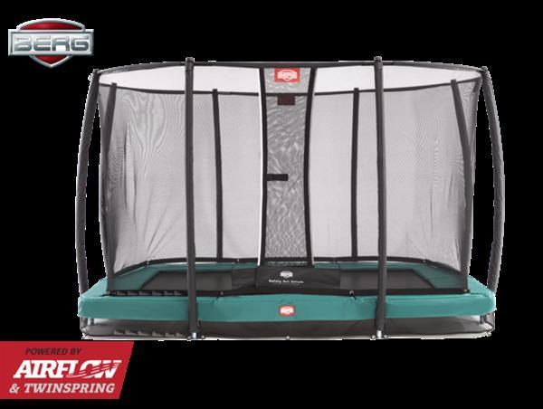 BERG Ultim Champion Inground 330 Green + Safety net Deluxe