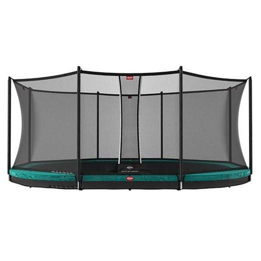 BERG Grand Favorit inground 520 green + Safety net Comfort.