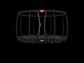 BERG Champion Inground 380 black + Safety net Deluxe