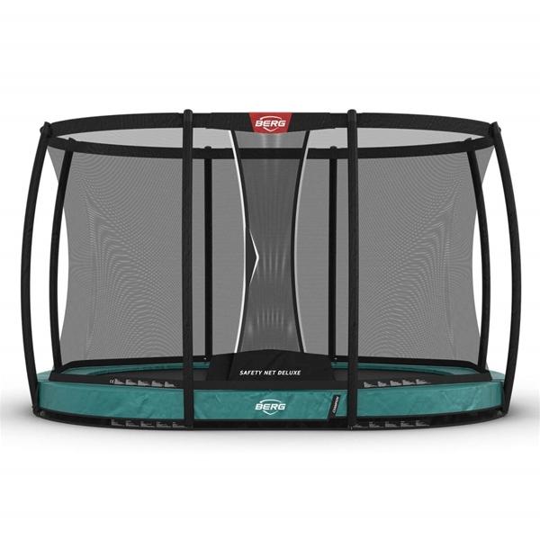BERG Grand-Champion inground 350 green + Safety net Deluxe