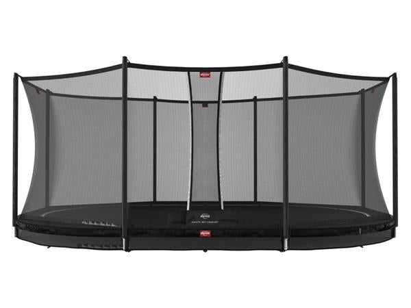BERG Grand Favorit inground 520 black + Safety net Comfort