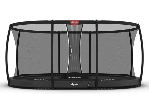 BERG Grand-Champion inground 470 grey + Safety net Deluxe