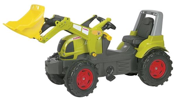 Pedaltraktor Claas Arion 640 med læsser Rollytoys